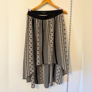 Tribal High-low Skirt